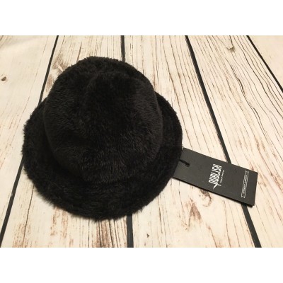 Dario Publish Faux Sherpa Black Winter Hat Size S/M  eb-66469756